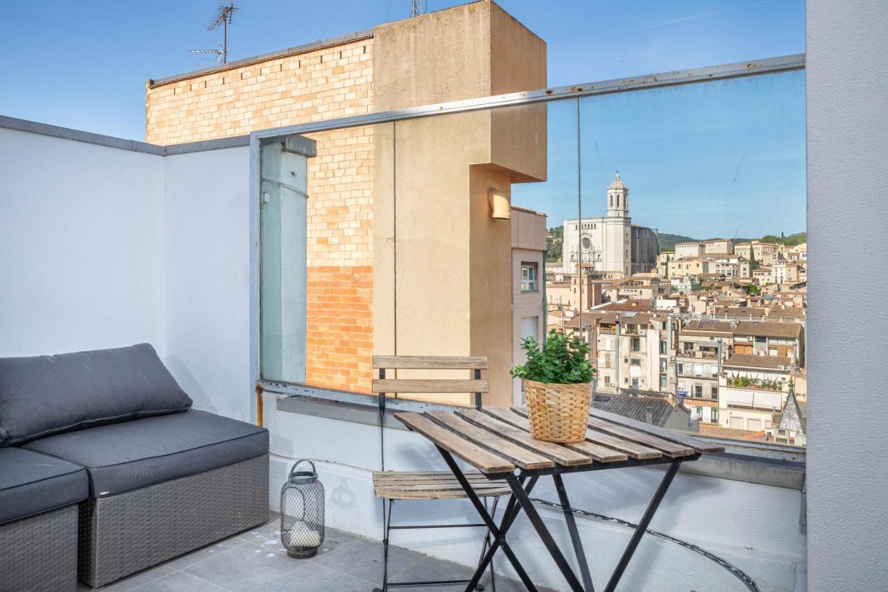 Flateli Penthouse Jaume I Lejlighed Girona Eksteriør billede